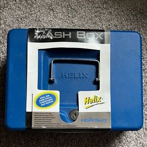 Helix Secure Blue HomeSafe Cash Box